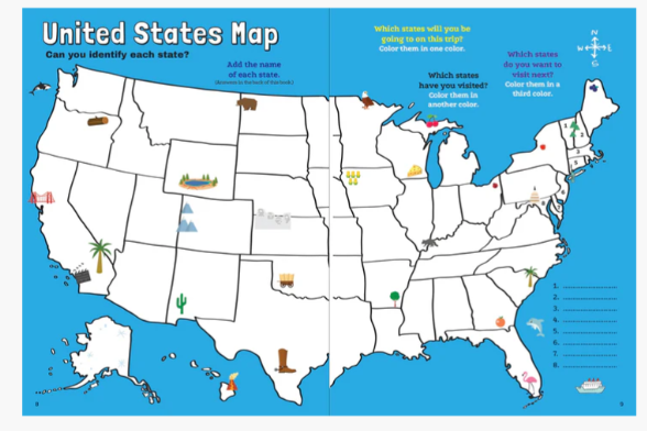 ROAD TRIP ACTIVITY QUEST! BOOK