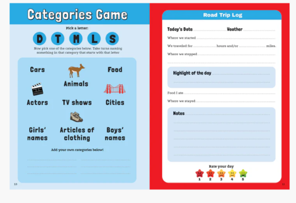 ROAD TRIP ACTIVITY QUEST! BOOK
