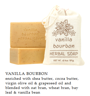 GREENWICH BAY TRADING CO. HERBAL SHEA BUTTER SOAP IN A SACK 6.4oz.