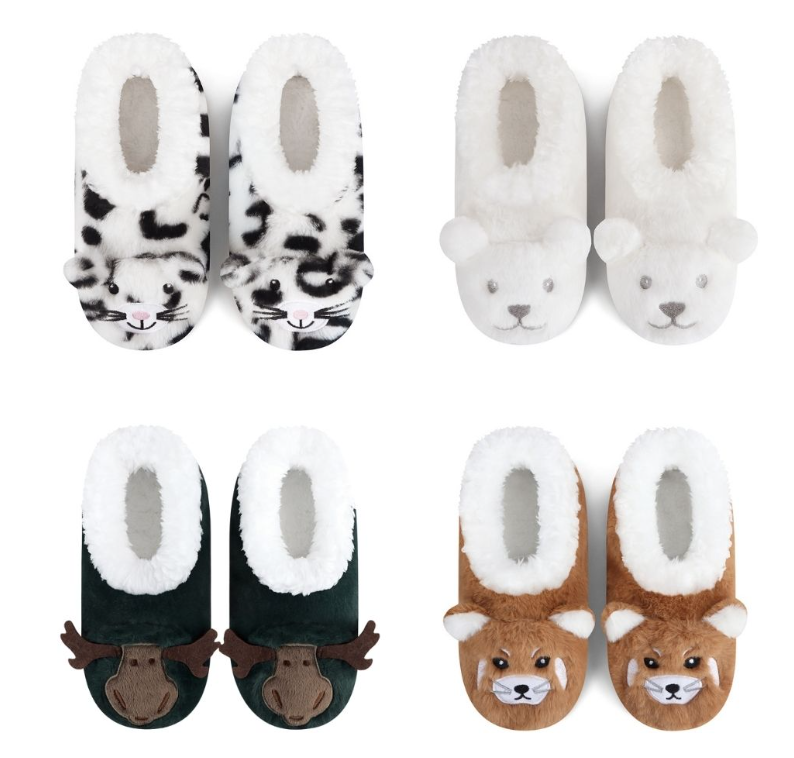 SNOOZIES! TODDLER ZOO CREW SLIPPERS