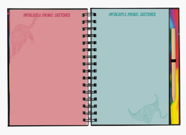 EXTREME! ANIMALS SCRATCH AND SKETCH