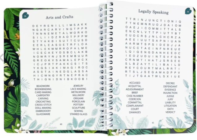 WORD SEARCH PUZZLES FOR CONCENTRATION