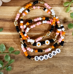 FIDDLE & GRACE HALLOWEEN STACK BRACELETS - SET OF 3 BRACELETS