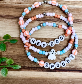 FIDDLE & GRACE HALLOWEEN STACK BRACELETS - SET OF 3 BRACELETS