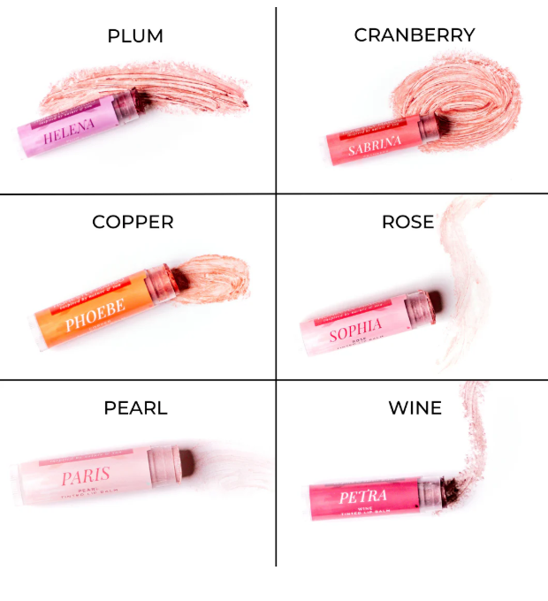 HONESTLY MARGO TINTED LIP BALM - ASSORTED