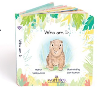WARMIES CAPYBARA "WHO AM I" BOOK