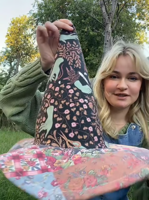 QUILTED COTTON WITCH HATS