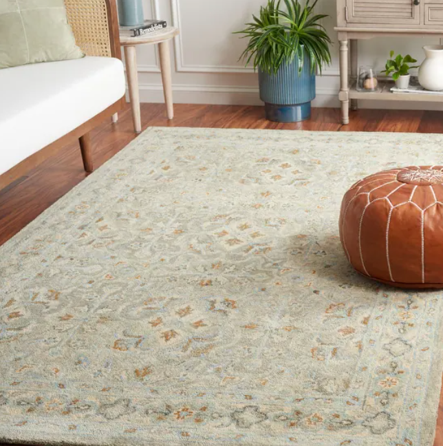 HANDWOVEN KIRILKA TRADITIONAL WOOL RUG 3x5