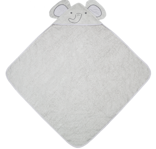 BABY HOODED TOWEL - ASSORTED