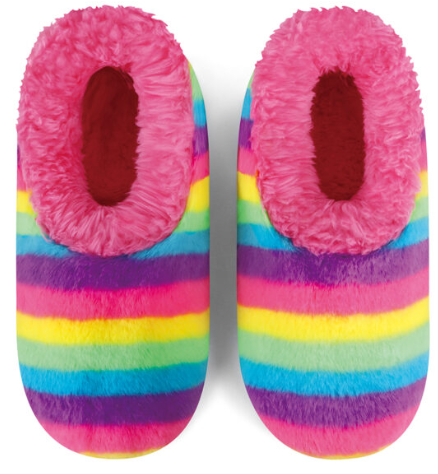SNOOZIES! KIDS OVER THE RAINBOW SLIPPERS