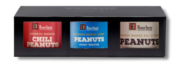 BOURBON SMOKED PEANUT TRIO