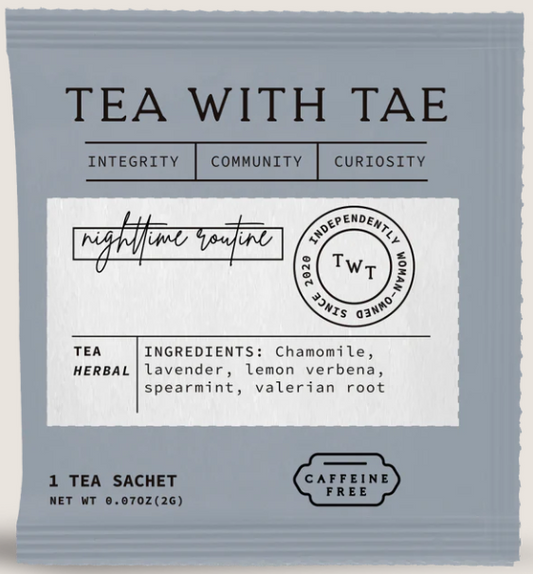 NIGHTTIME ROUTINE TEA BAGS - ASSORTED