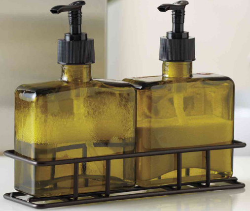8 1/4" DOUBLE BOTTLE METAL