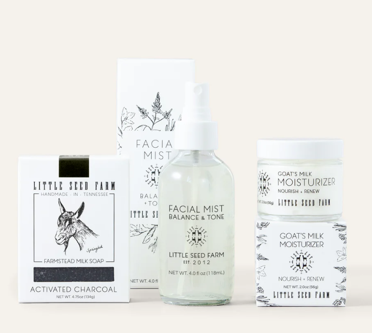 LITTLE SEED FARM 3-STEP SKIN CARE SET - ASSORTED