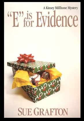 1988 FIRST EDITION HARDBOUND SUE GRAFTON "E" IS FOR EVIDENCE - EXCELLENT CONDITION