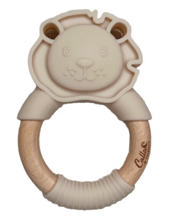 CALLA & FRIENDS LION SILICONE TEETHER