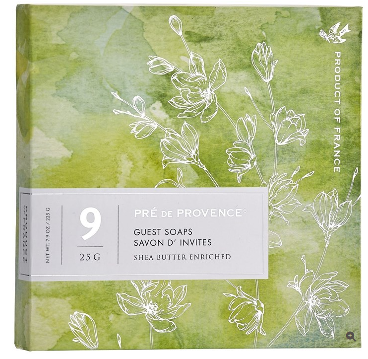 PRE DE PROVENCE FRESH AND CITRUS GIFT GUEST SOAPS - SET OF 9