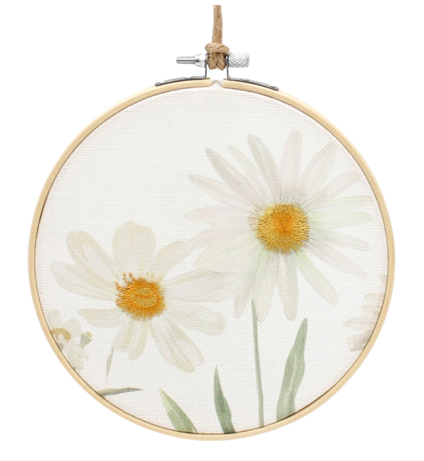 DAISY EMBROIDERY HOOP