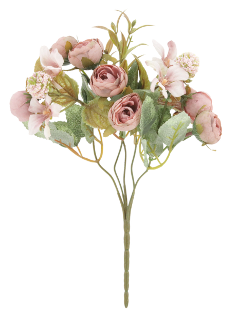 ROSE AND DOGWOOD BOUQUET - ASSORTED
