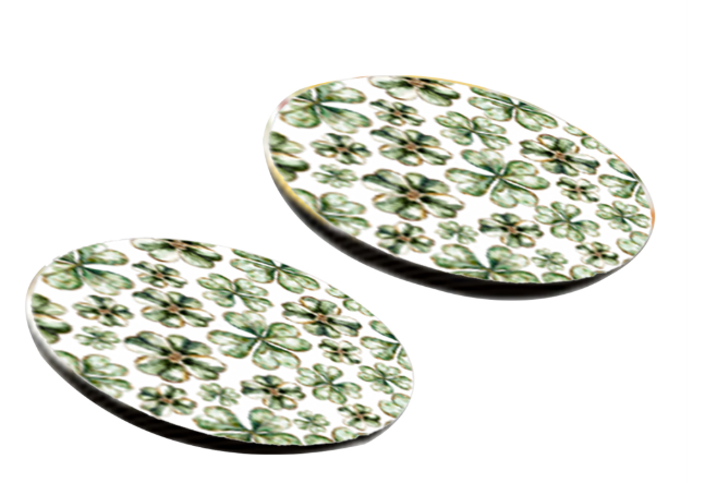 SHAMROCK METAL PLATE
