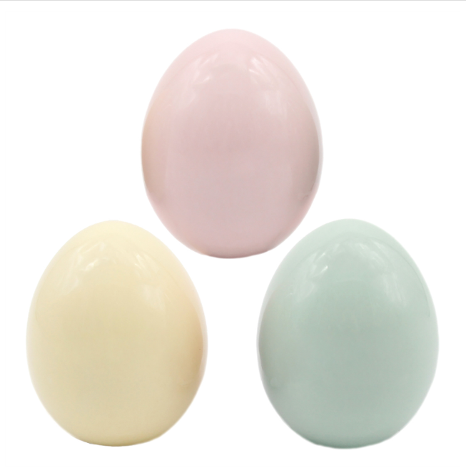 PASTEL PORCELAIN EGGS - ASSORTED