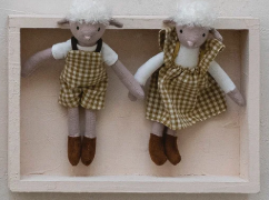 STUFFED ANIMALS IN CLOTHES - ASSORTED