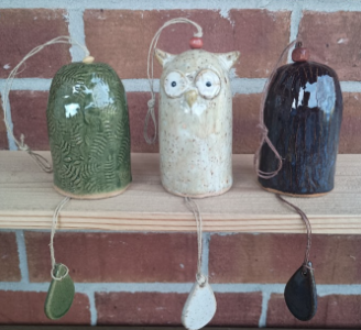 POTTERY BY SARAH FORNO - WINDCHIMES - ASSORTED