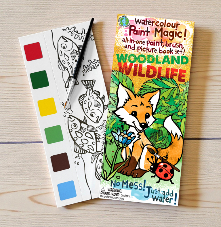 PAINT MAGIC - WOODLAND WILDLIFE