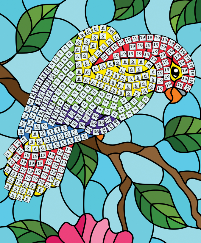 MOSAIC ART - BEES AND BIRDS