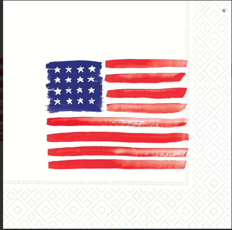 STAR SPANGLED LUNCHEON NAPKIN