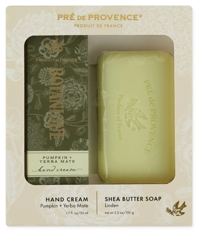 BOTANIQUE GIFT SET BY PRE DE PROVENCE - PUMPKIN & YERBA MATE