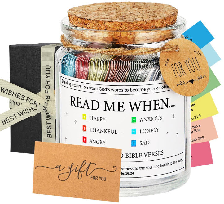 BIBLE VERSE JAR - READ ME WHEN...