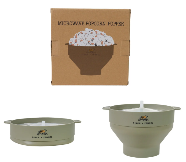 MICROWAVE POPCORN POPPER - 80oz.