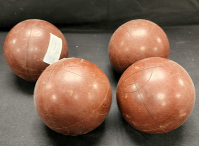 Vintage Bocce Balls