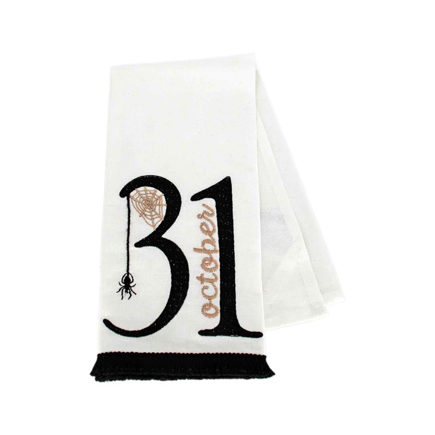 OCTOBER 31ST SPIDER WEB KITCHEN TOWEL