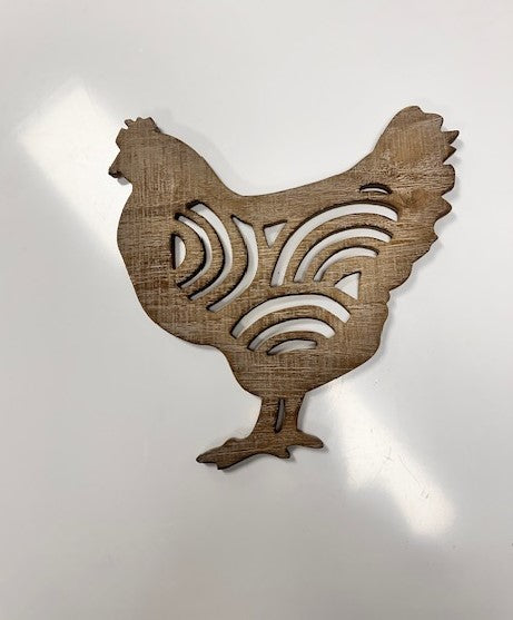 FARM ANIMAL SILHOUETTE WOOD WALL ART