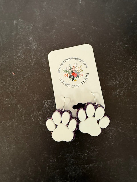 FIDDLE & GRACE SPORTS JEWELRY - ASSORTED EARRINGS AND BRACELETS