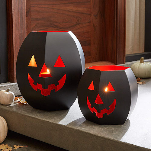 METAL JACK O'LANTERN - MEDIUM