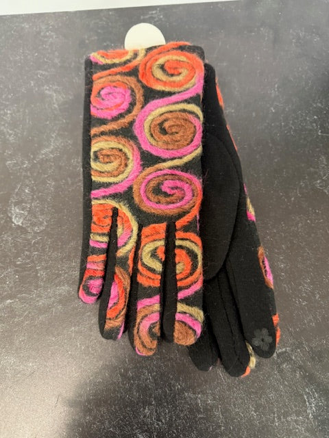 A SINGLE STRAND TEXTING GLOVE CREWEL - ASSORTED