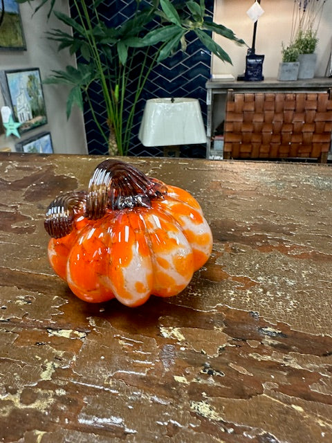 GLASS PUMPKINS
