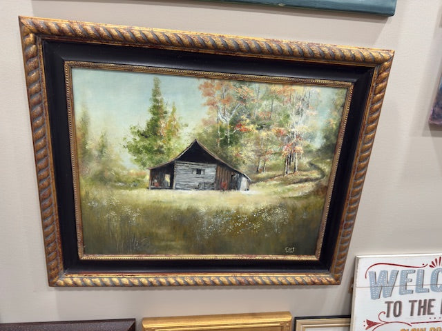 GARY CART ORIGINAL OIL - "ON THE FARM"