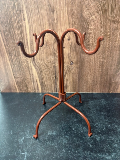 IRON COUNTERTOP MUG RACK