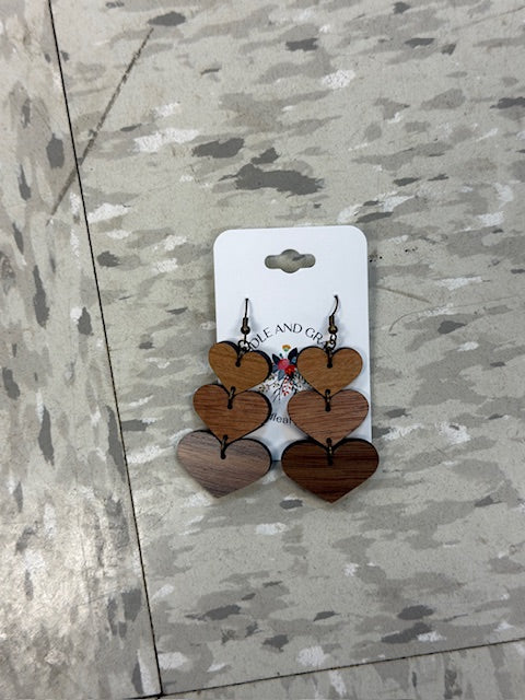 FIDDLE AND GRACE VALENTINE'S EARRINGS