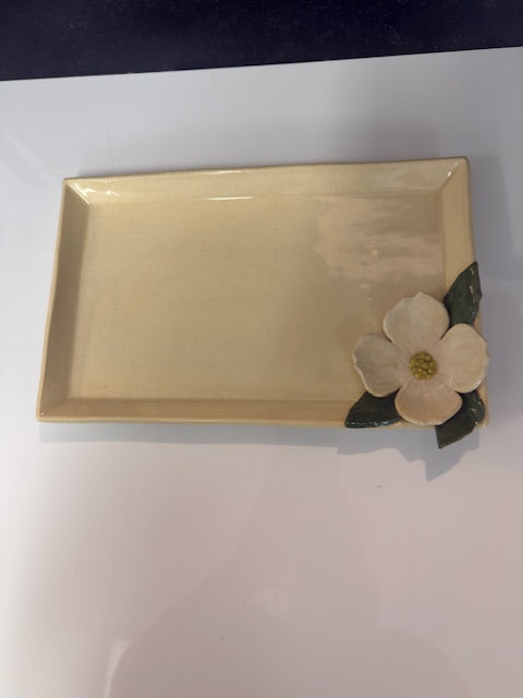 POTTERY BY SARAH FORNO -DOGWOOD PLATES - ASSORTED