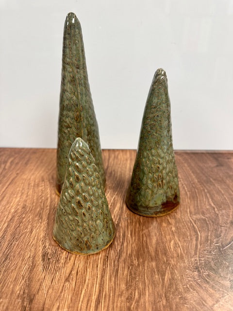 SARAH FORNO MODERN CHRISTMAS TREES SET OF 3