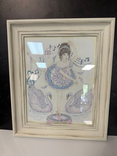 ARTWORK BY LOCAL ARTIST MAY THOMAS - ASSORTED