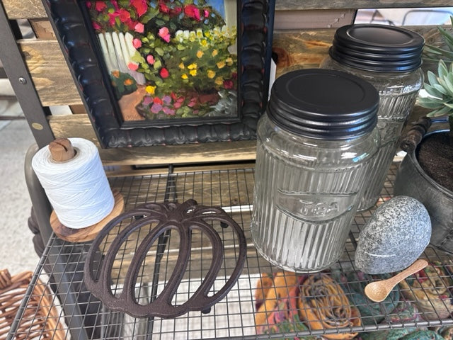 PUMPKIN METAL TRIVET