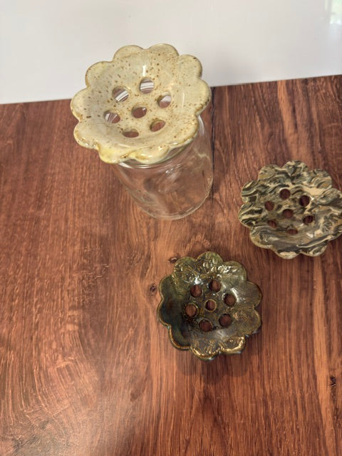 POTTERY BY SARAH FORNO - FLOWER FROGS