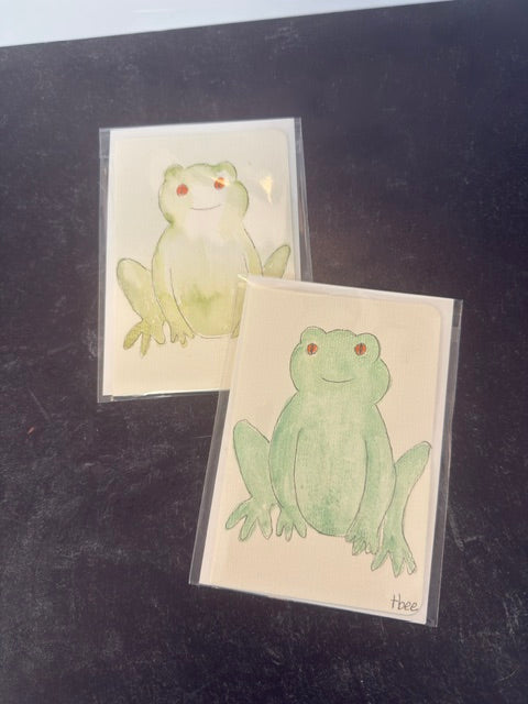 ORIGINAL WATERCOLORS BY THEO BEE - GREETING CARDS