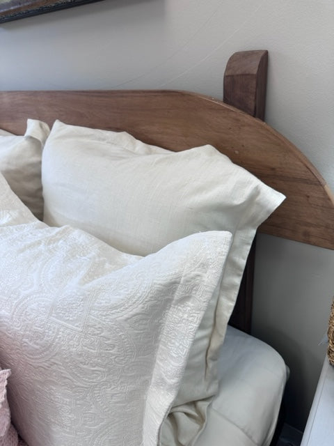 EA BREEZE LINEN COLLECTION - PEARL QUEEN COMFORTER SET